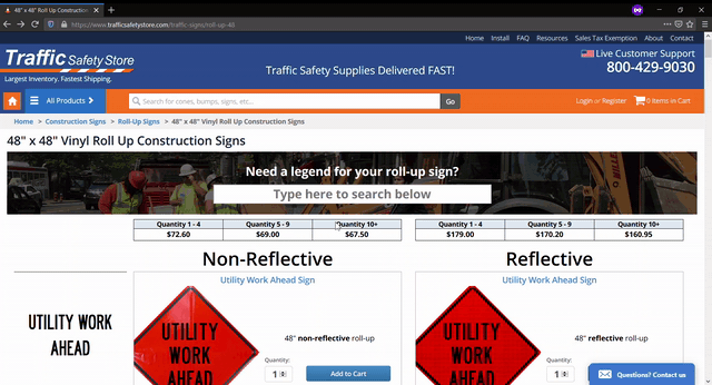 Traffic Safety Store - Sign Gallery preview